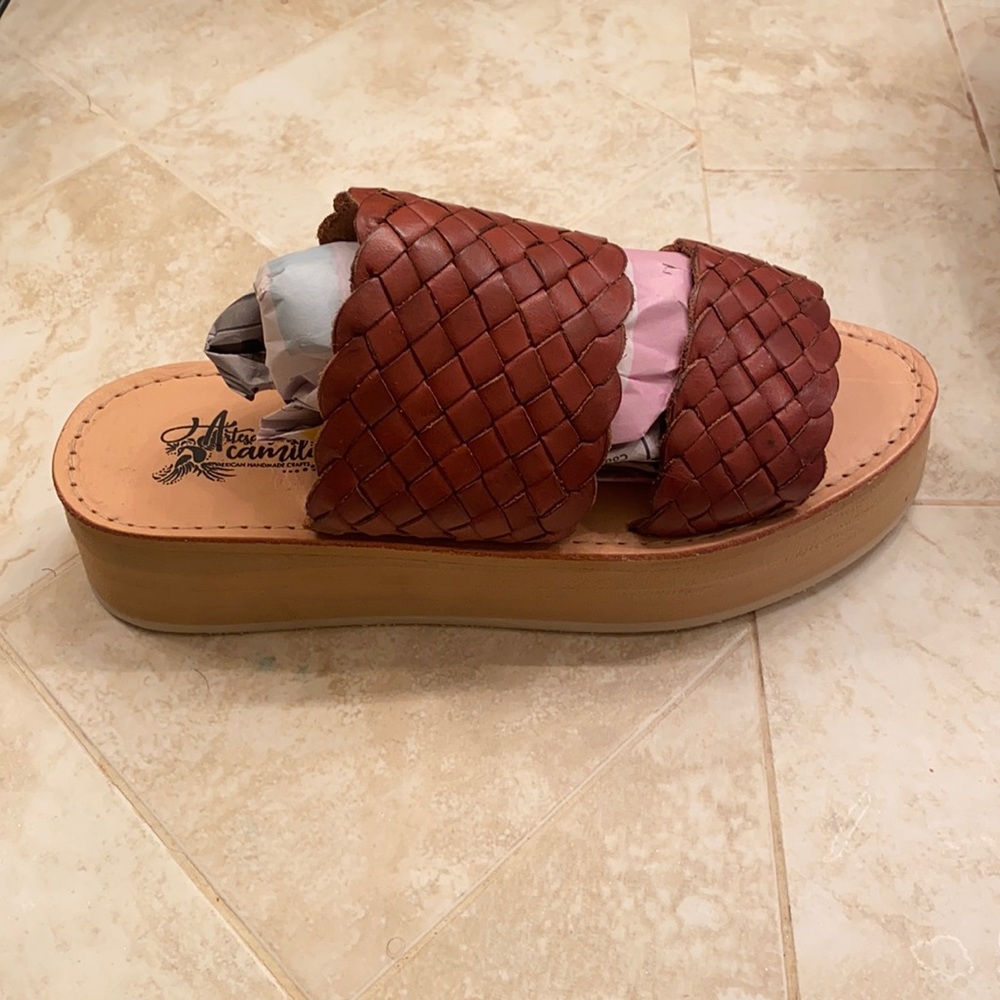 Never worn Mexican handmade sandal!